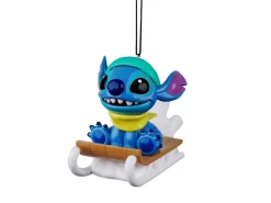 Stitch on Sled 3D Hanging Ornament
