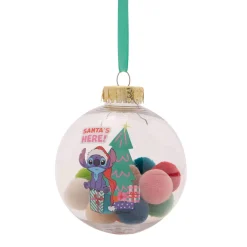 Stitch Pom Poms Baubles Set of 7