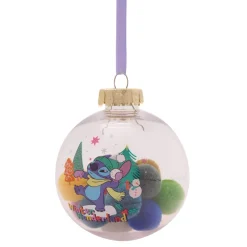 Stitch Pom Poms Baubles Set of 7