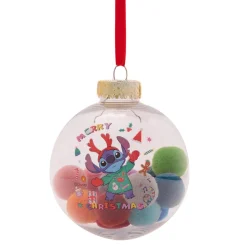 Stitch Pom Poms Baubles Set of 7