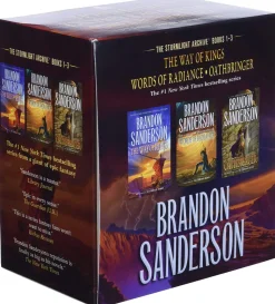Stormlight Archive Paperback Boxed Set I, Books 1-3: The Way of Kings, Words of Radiance, Oathbringer