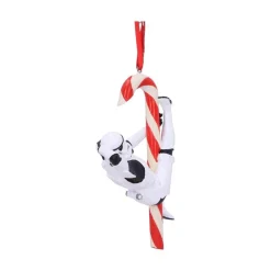 Stormtrooper Candy Cane Hanging Ornament 12 cm