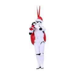 Stormtrooper with Santa Sack Hanging Ornament 13 cm