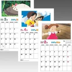 Studio Ghibli 2025 Wall Calendar