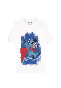 Superhero Stitch White T-shirt