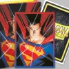 Superman Brushed Art Standard Size Dragon Shield Sleeves (100) Kortlommer, Dragon Shield