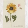 Symbiotic Like Bees and Flowers Greeting Card