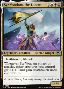 Syr Vondam, the Lucent (Enkeltkort)