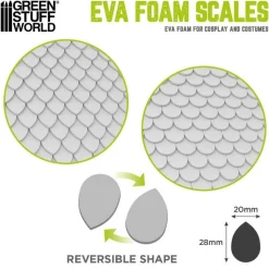 Teardrop Pack Eva Foam Scales