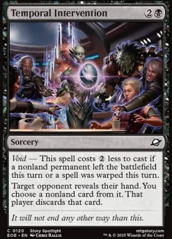 Temporal Intervention (Enkeltkort)