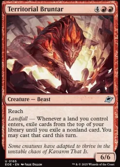 Territorial Bruntar (Enkeltkort)