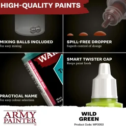 The Army Painter: Fanatic Wild Green 18 ml