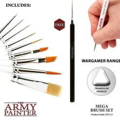The Army Painter: Wargames Mega Brush Set