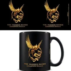 The Ballad of Songbirds and Snakes Black Mug 320 ml