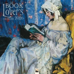 The Book Lover's Wall Calendar 2026 (Art Calendar)