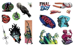 The Extreme Horror Sticker Book: 500+ Stickers to Keep You Up at Night