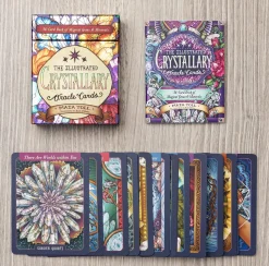 The Illustrated Crystallary Oracle Cards: 36-Card Deck of Magical Gems & Minerals