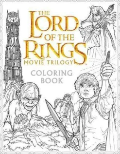 The Lord of the Rings Movie Trilogy Coloring Book: A Coloring Book