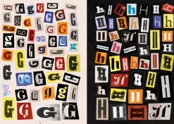 The Ransom Note Sticker Book