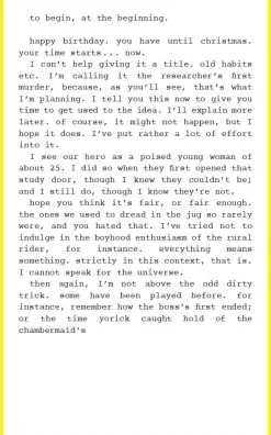 The Researcher's First Murder: A New Cain's Jawbone Puzzle