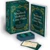 The Sherlock Holmes Case Files: Includes a 50-Card Deck of Absorbing Puzzles and an Accompanying 128-Page Book