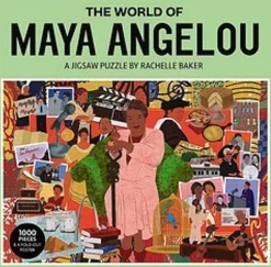 The World of Maya Angelou: A 1000-piece Jigsaw Puzzle by Rachelle Baker