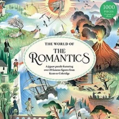 The World of the Romantics: A jigsaw puzzle featuring over 20 famous figures from Coleridge to Keats