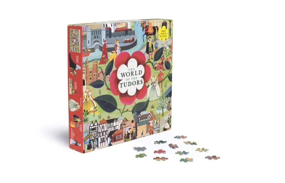 The World of the Tudors: A Jigsaw Puzzle with 50 Historical Figures to Find