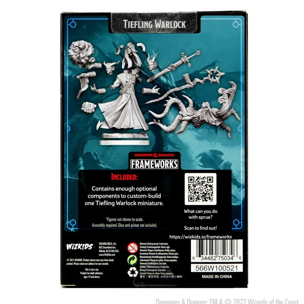 Tiefling Male Warlock (Wave 1) Dungeons & Dragons Frameworks Figur