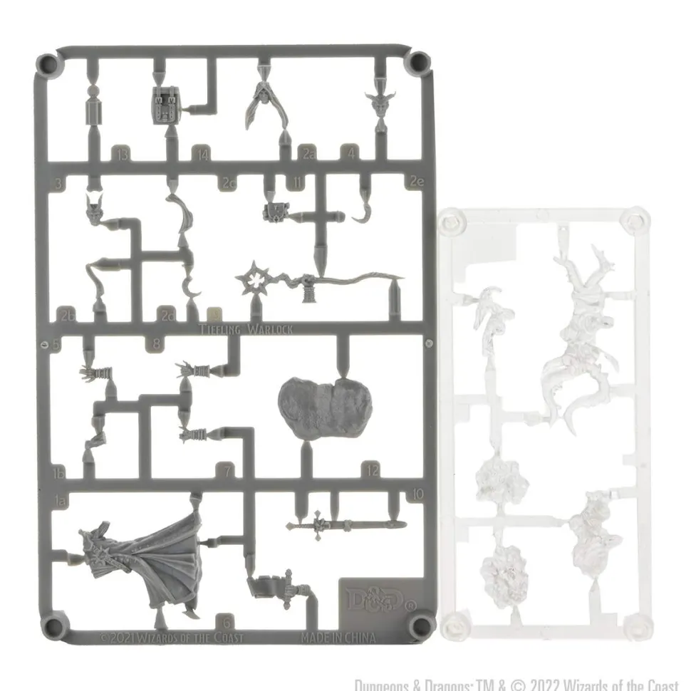 Tiefling Male Warlock (Wave 1) Dungeons & Dragons Frameworks Figur