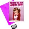 Today is all about you Greeting Card