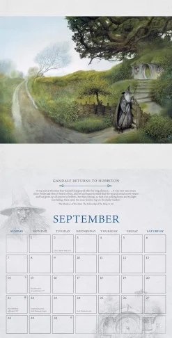 Tolkien Calendar 2025: The History of Middle-earth