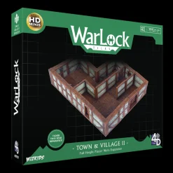 Town & Village II Full Height Plaster Walls Expansion Warlock Tiles Box Set