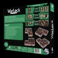 Town & Village II Full Height Plaster Walls Expansion Warlock Tiles Box Set