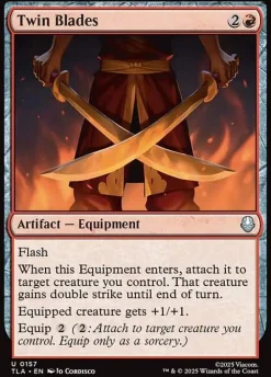 Twin Blades (Enkeltkort)