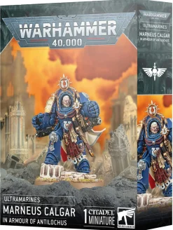 Ultramarines Marneus Calgar in Armour of Antilochus