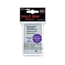 Ultra-PRO Mini European Board Game Sleeves 44x68mm (50)