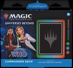 Universes Beyond: Doctor Who Paradox Power Commander Deck Universes Beyond Doctor Who Magic the Gathering