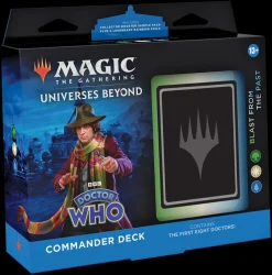 Universes Beyond: Doctor Who Blast From the Past Commander Deck Universes Beyond Doctor Who Magic the Gathering