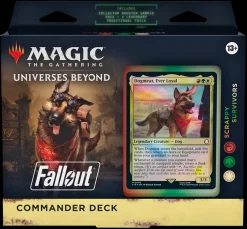 Universes Beyond: Fallout Scrappy Survivors Commander Deck Universes Beyond: Fallout Magic the Gathering