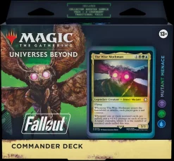 Universes Beyond: Fallout Mutant Menace Commander Deck Universes Beyond: Fallout Magic the Gathering