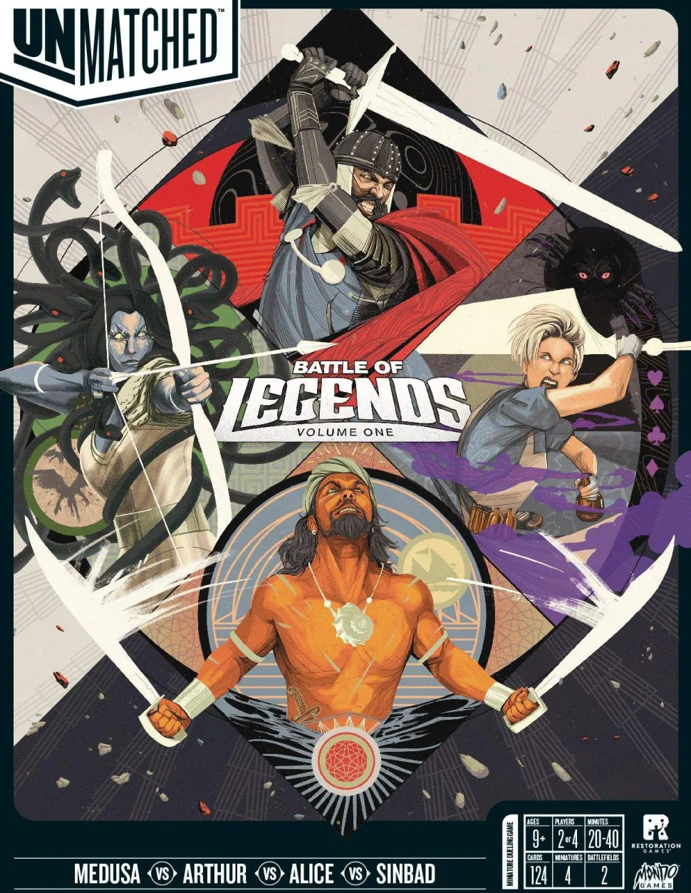 Unmatched: Battle of Legends, Volume One