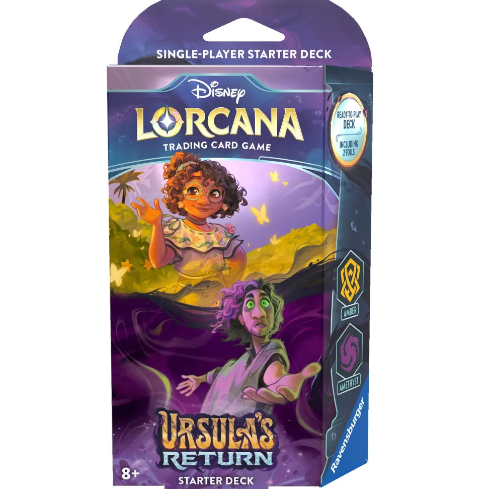 Ursula's Return Amber & Amethyst (Bruno & Mirabel) Starter Deck Lorcana TCG