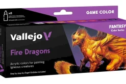 Vallejo: Fire Dragons Paint Set 18ml (8)