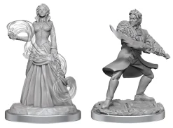 Vampire and Necromancer Nobles Critical Role Unpainted Miniatures