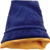 Velvet Blue Dice Bag with Gold Lining (S) Terningpose