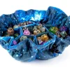 Velvet Galaxy Dice Bag with Pockets Terningpose