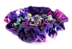 Velvet Nebula Dice Bag with Pockets Terningpose
