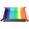 Velvet Rainbow Watercolor Dice Tray Terningbrett
