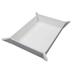 Vivid Magnetic Foldable Dice Tray White